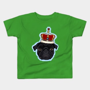 Your Majesty, Pug Kids T-Shirt